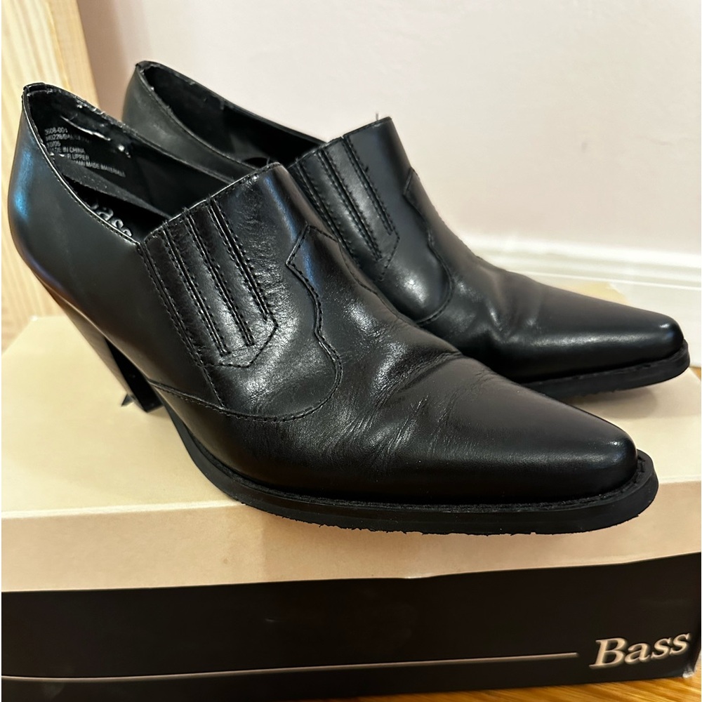 Vintage Bass booties